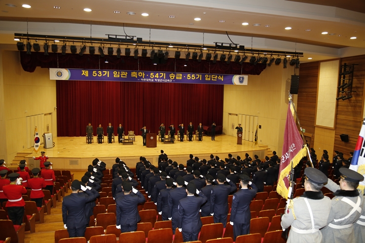 2015년도 학군단 임관 축하 및 승급·입단식
