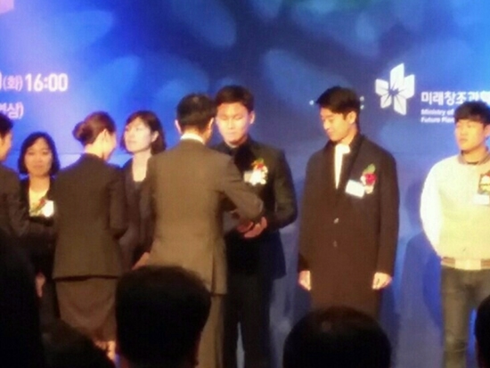 김영성, 남관호 학생 미래창조과학부 주최 UCC공모전에서 대상 수상
