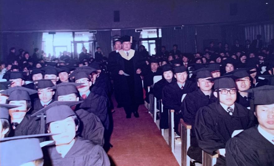 1977 제1회 졸업식